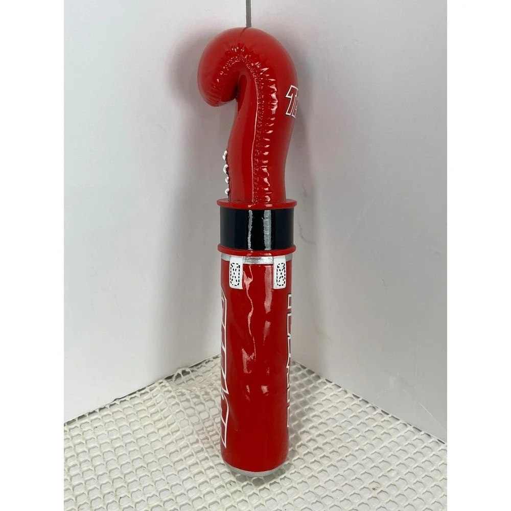 Tecate Beer Boxing‎ Glove Tap Handle  Barware Collectible Red Good condition